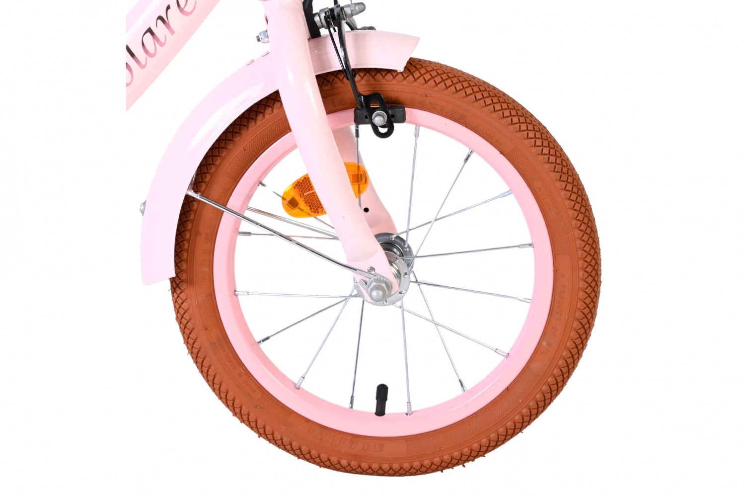 Volare Ashley Kinderfiets Meisjes 14 inch Roze