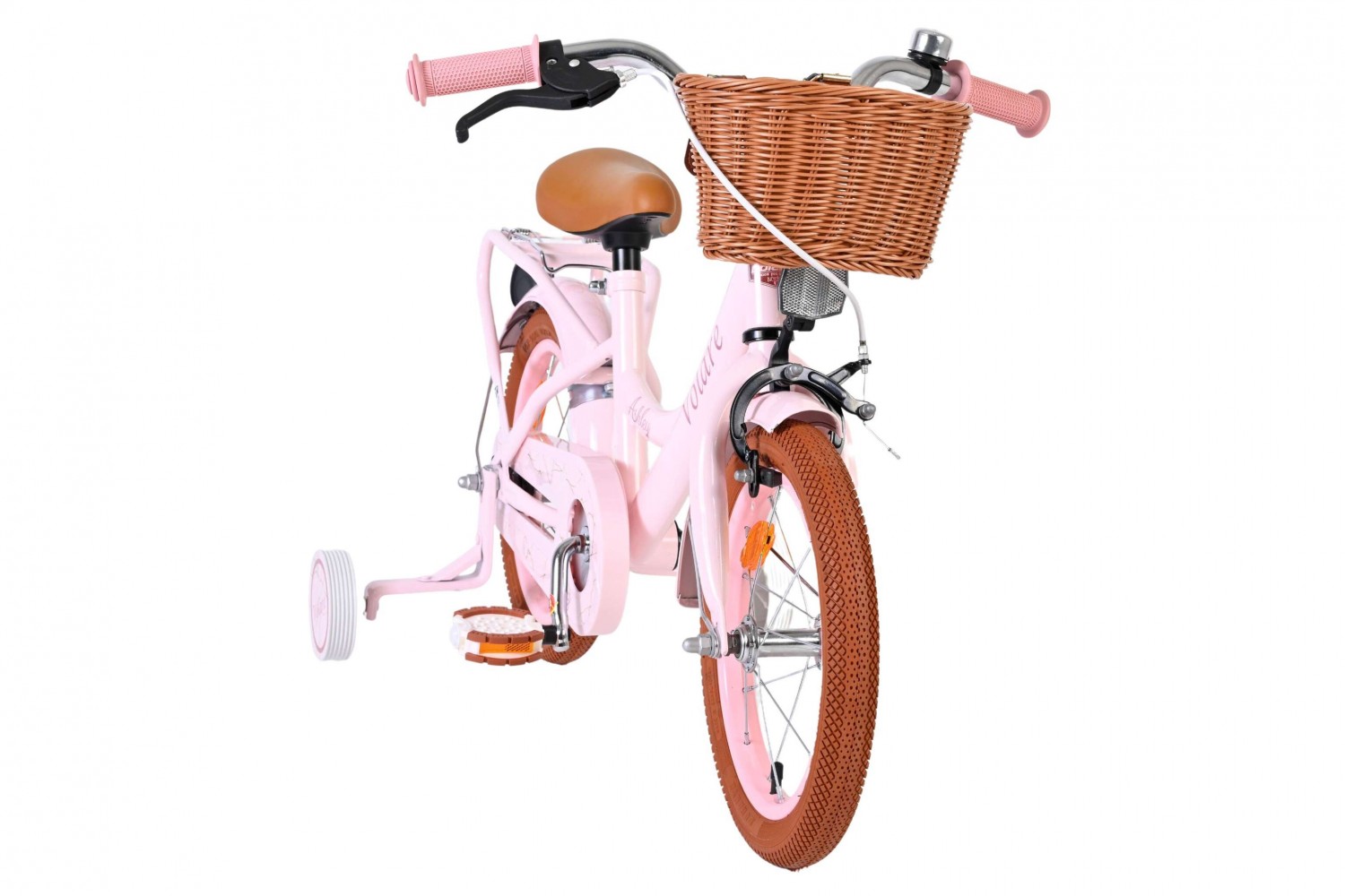 Volare Ashley Kinderfiets Meisjes 14 inch Roze