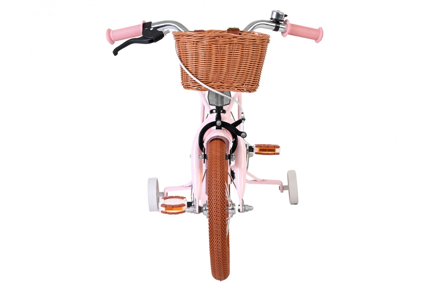 Volare Ashley Kinderfiets Meisjes 14 inch Roze