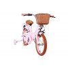 Volare Ashley Kinderfiets Meisjes 14 inch Roze | 2 Handremmen (Geen terugtraprem)