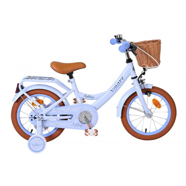 Volare Ashley Kinderfiets Meisjes 14 inch Pastel Blauw
