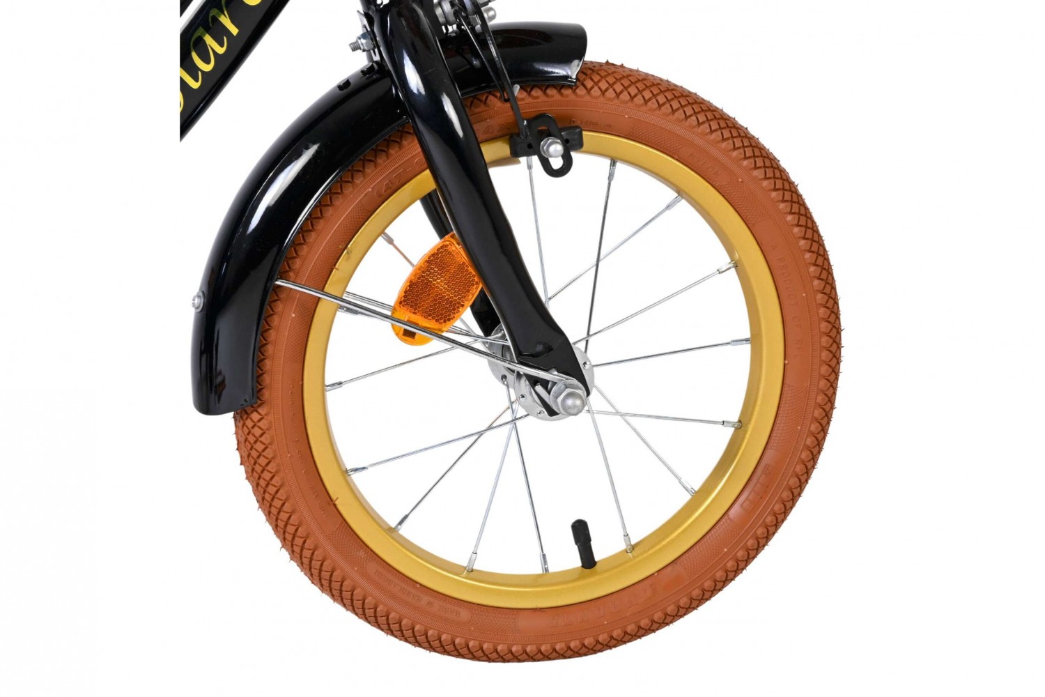 Volare Ashley Kinderfiets Meisjes 14 inch Zwart