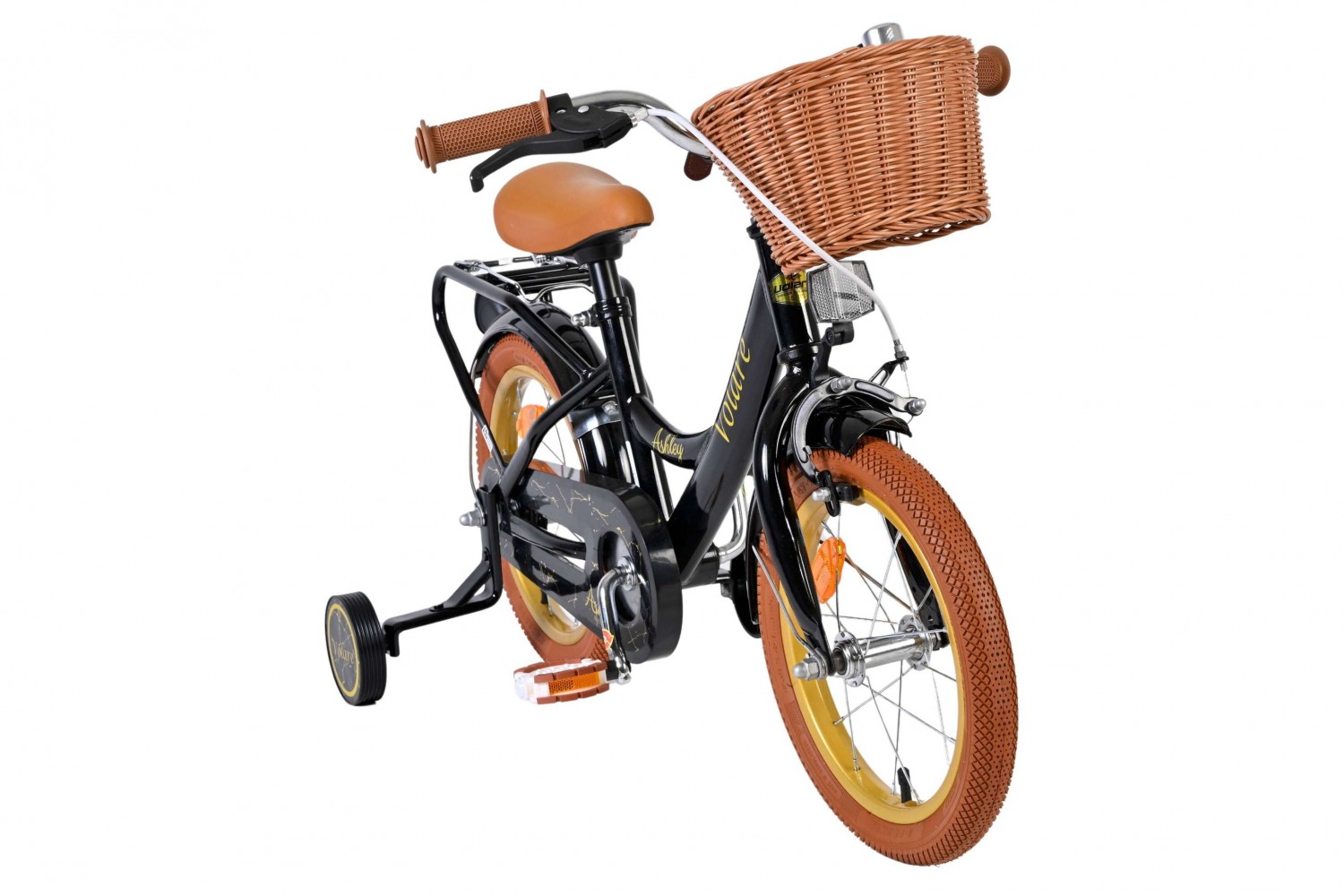 Volare Ashley Kinderfiets Meisjes 14 inch Zwart