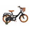 Volare Ashley Kinderfiets Meisjes 14 inch Zwart | 2 Handremmen (Geen terugtraprem)