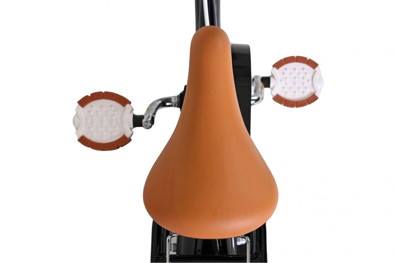 Volare Ashley Kinderfiets Meisjes 14 inch Zwart | 2 Handremmen (Geen terugtraprem)