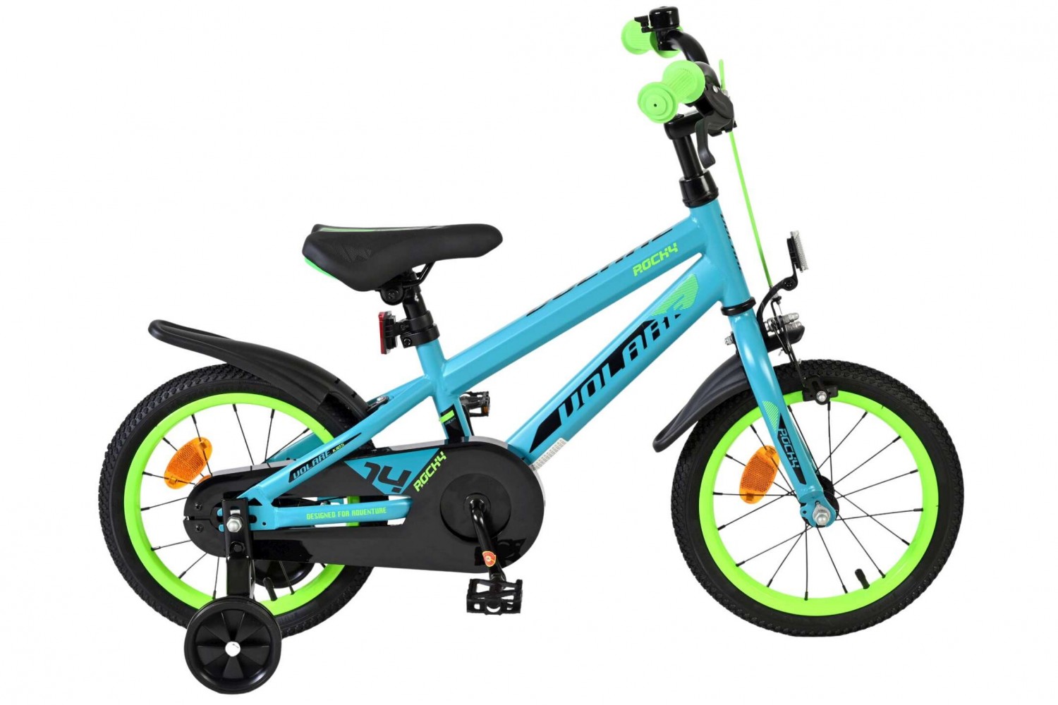 Volare Rocky Kinderfiets 14 inch Jongens Groen