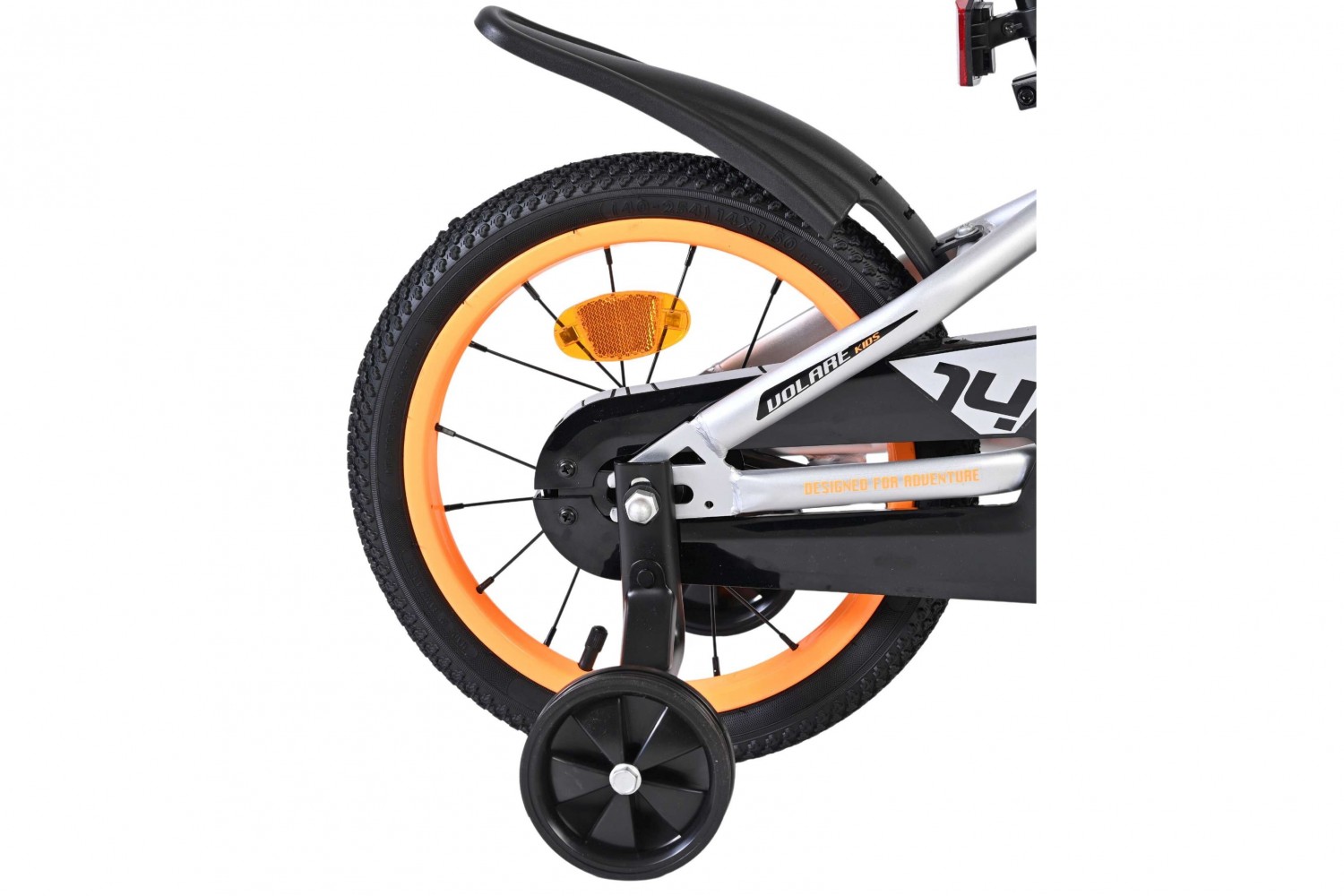 Volare Rocky Kinderfiets 14 inch Jongens Grijs Volare Rocky Kinderfiets 14 inch Jongens Grijs