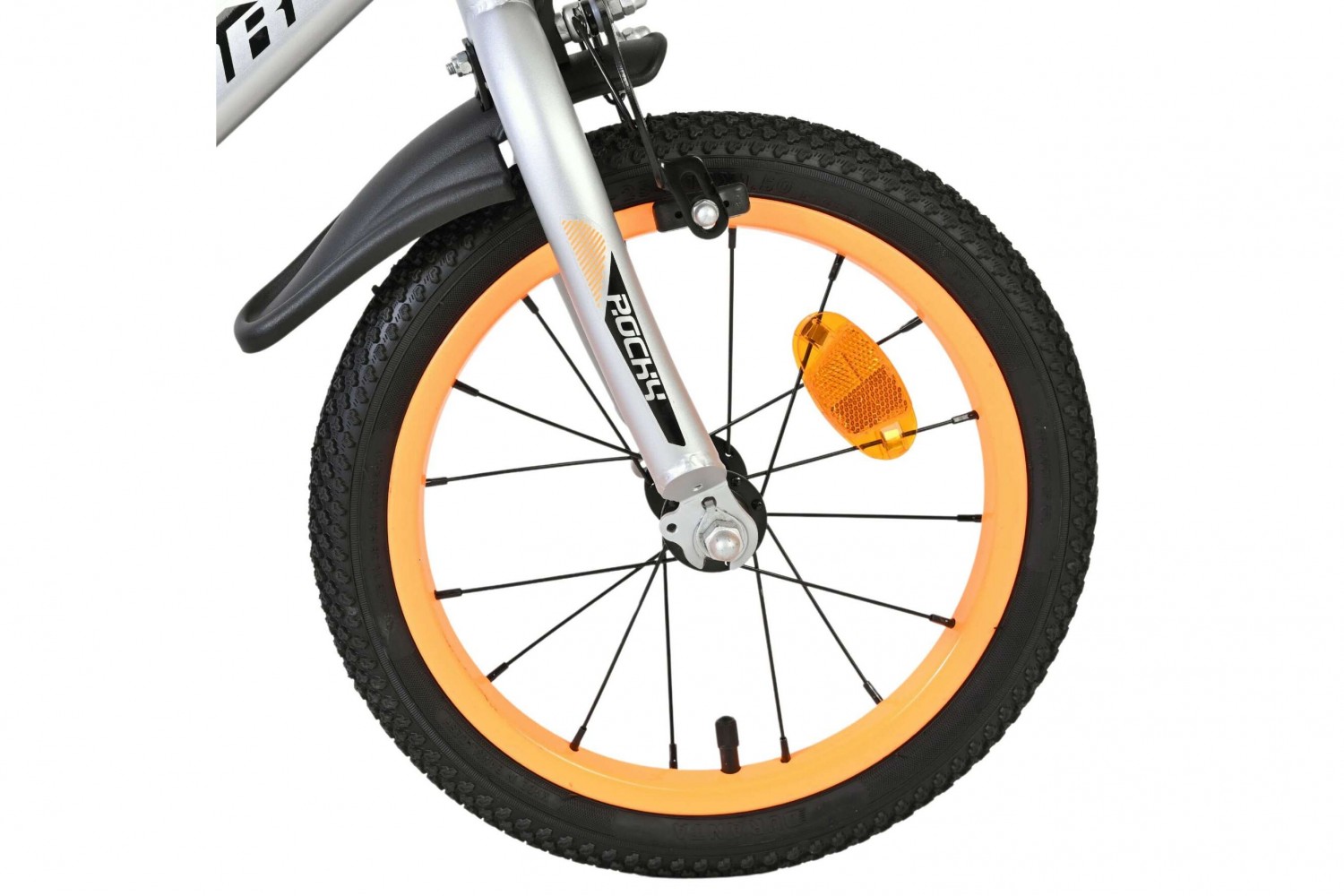 Volare Rocky Kinderfiets 14 inch Jongens Grijs Volare Rocky Kinderfiets 14 inch Jongens Grijs