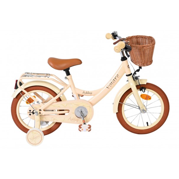 Volare Ashley Kinderfiets Meisjes 14 inch Creme