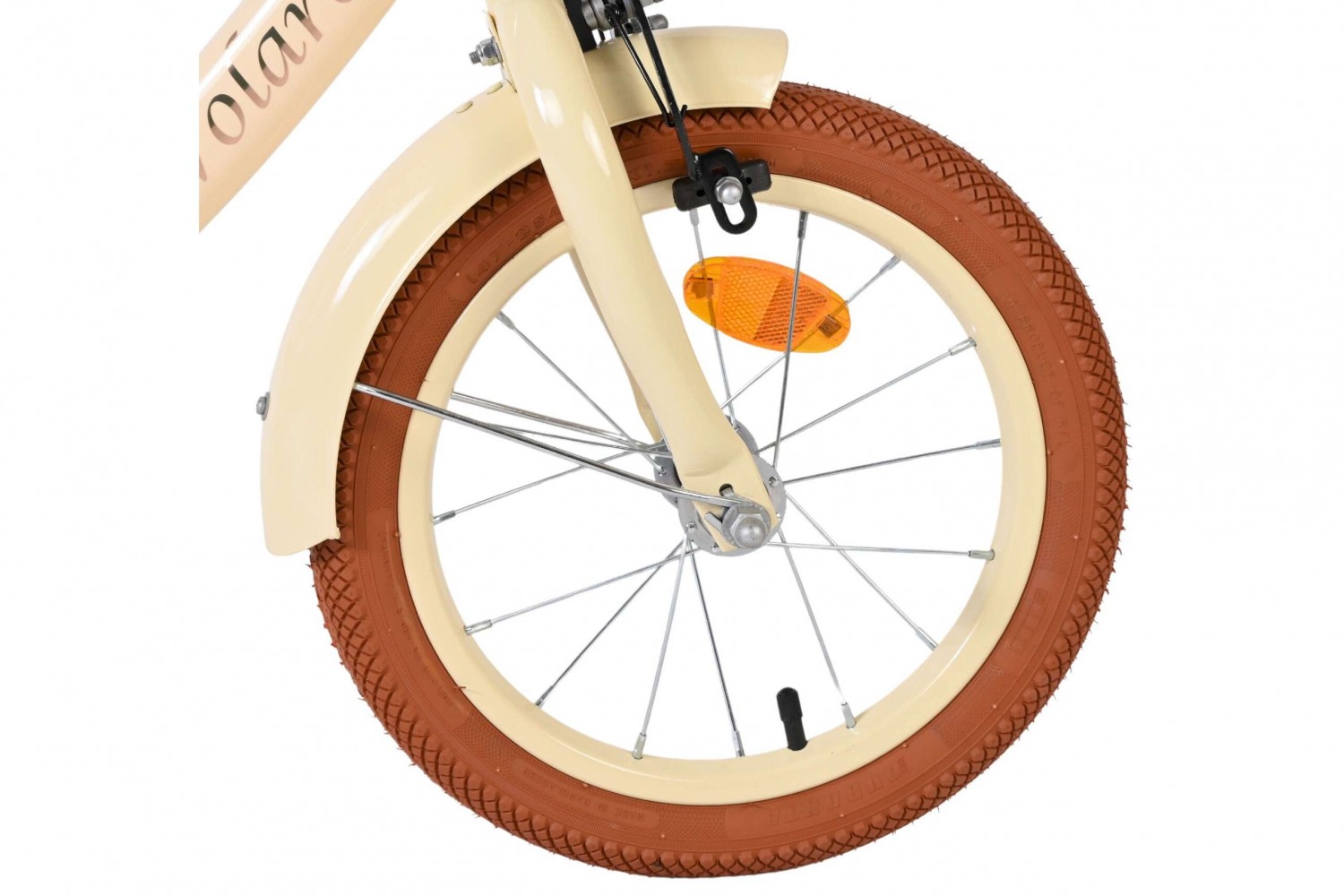 Volare Ashley Kinderfiets Meisjes 14 inch Creme