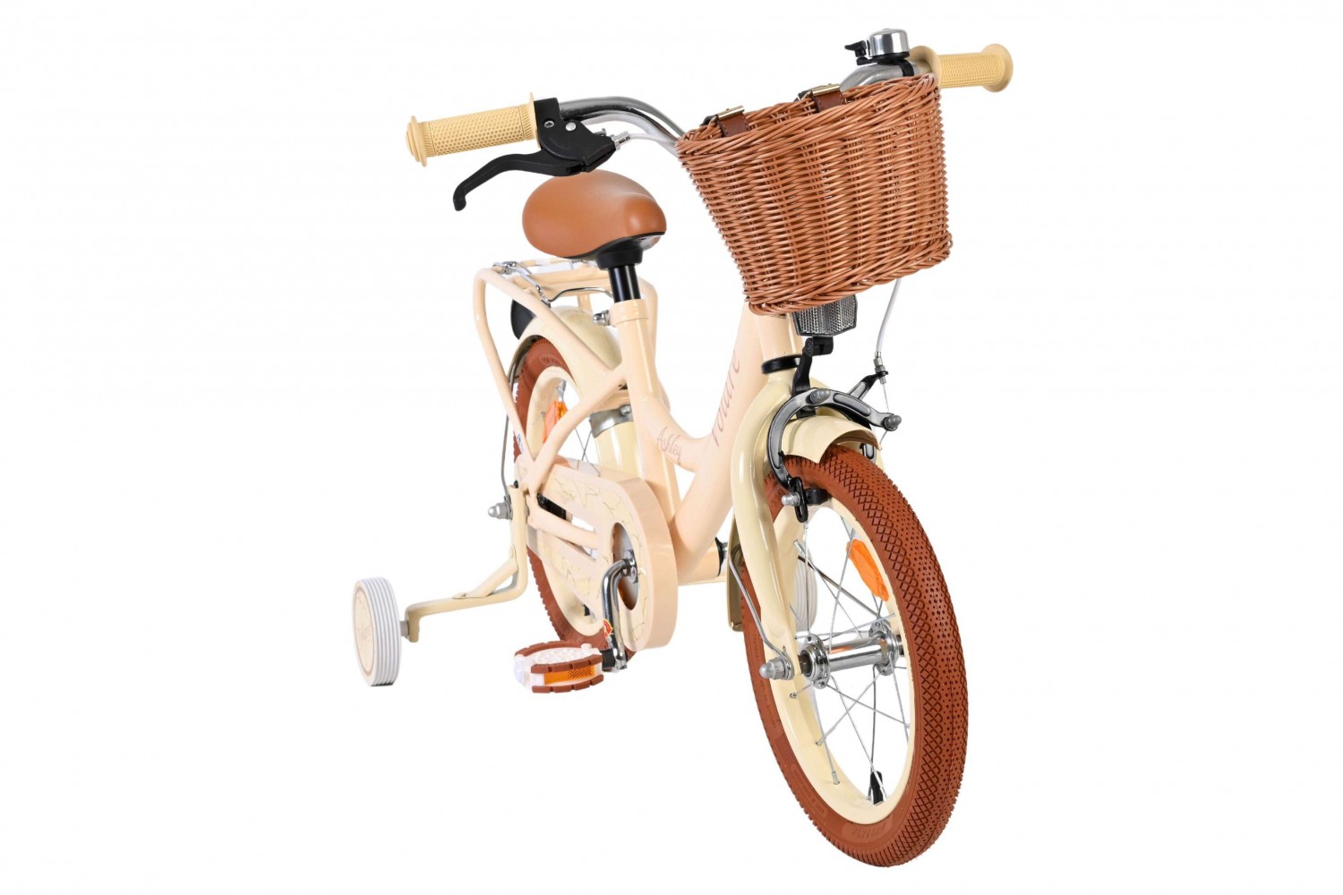 Volare Ashley Kinderfiets Meisjes 14 inch Creme