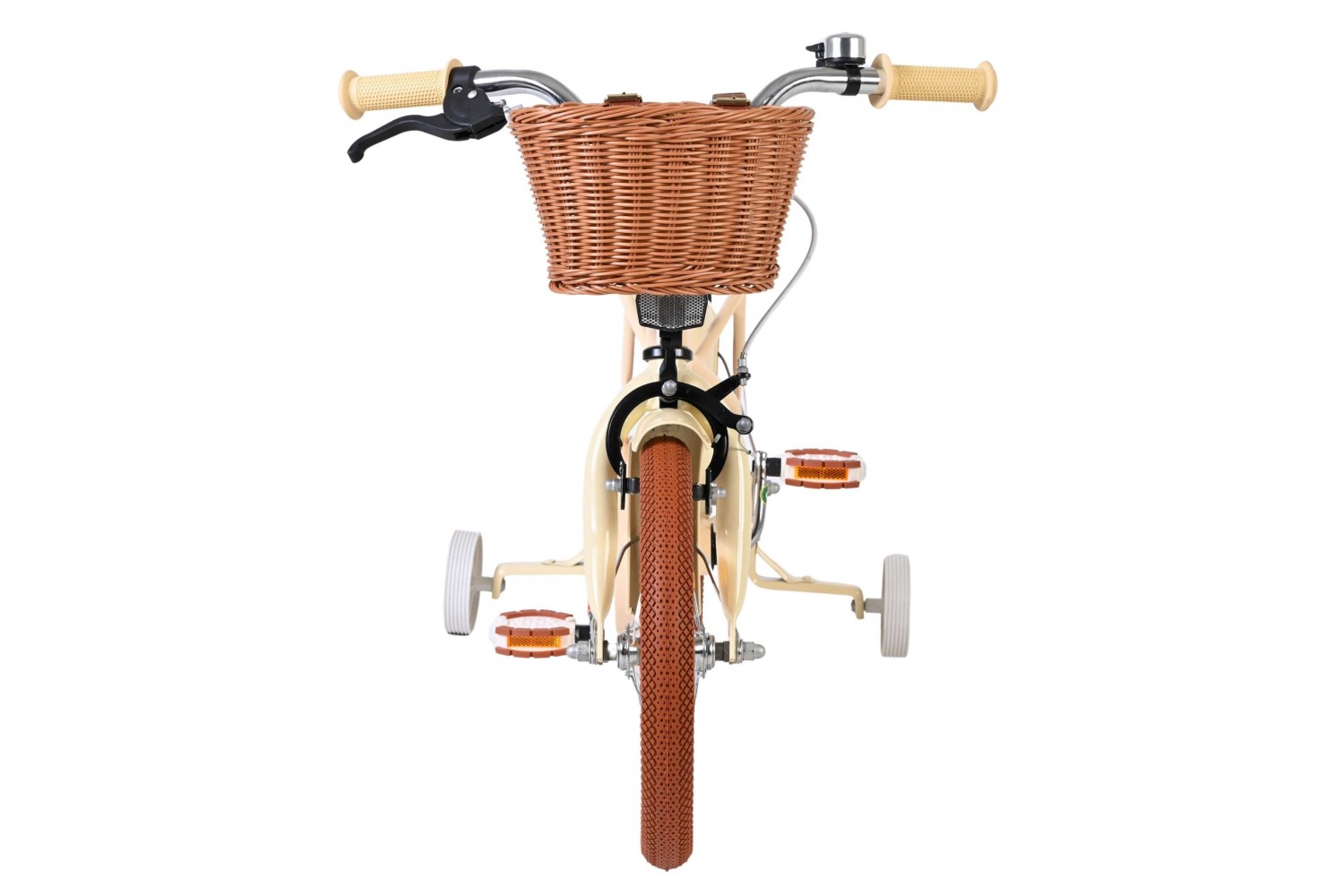 Volare Ashley Kinderfiets Meisjes 14 inch Creme