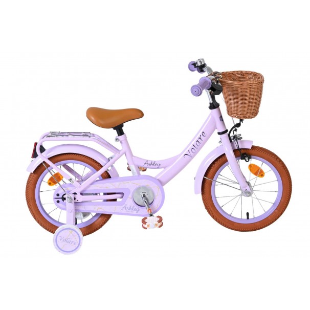 Volare Ashley Kinderfiets Meisjes 14 inch Lila