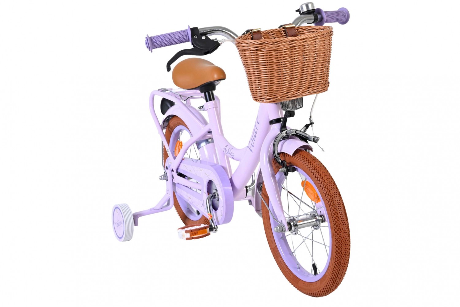 Volare Ashley Kinderfiets Meisjes 14 inch Lila