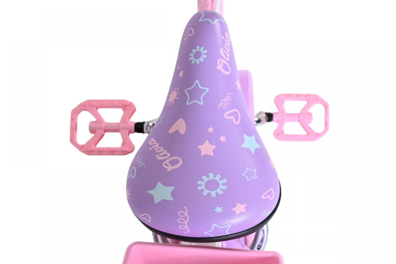 Volare Olivia Kinderfiets Meisjes 16 inch Roze | Twee Handremmen