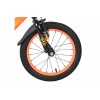 Volare Strike Kinderfiets Jongens 16 inch Zwart Oranje | Twee Handremmen