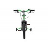 Volare Strike Kinderfiets Jongens 16 inch Zwart Groen | Twee Handremmen