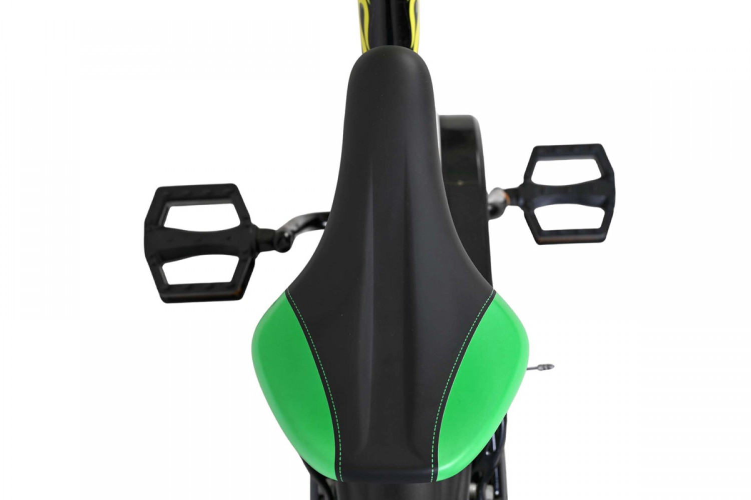 Volare Strike Kinderfiets Jongens 16 inch Zwart Groen | Twee Handremmen