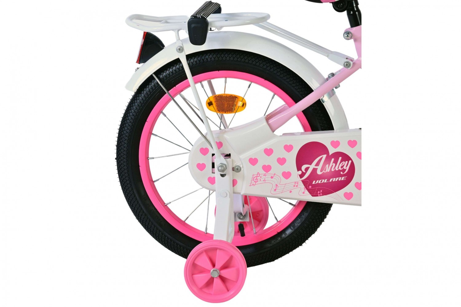 Volare Ashley Kinderfiets 16 inch Meisjes Roze