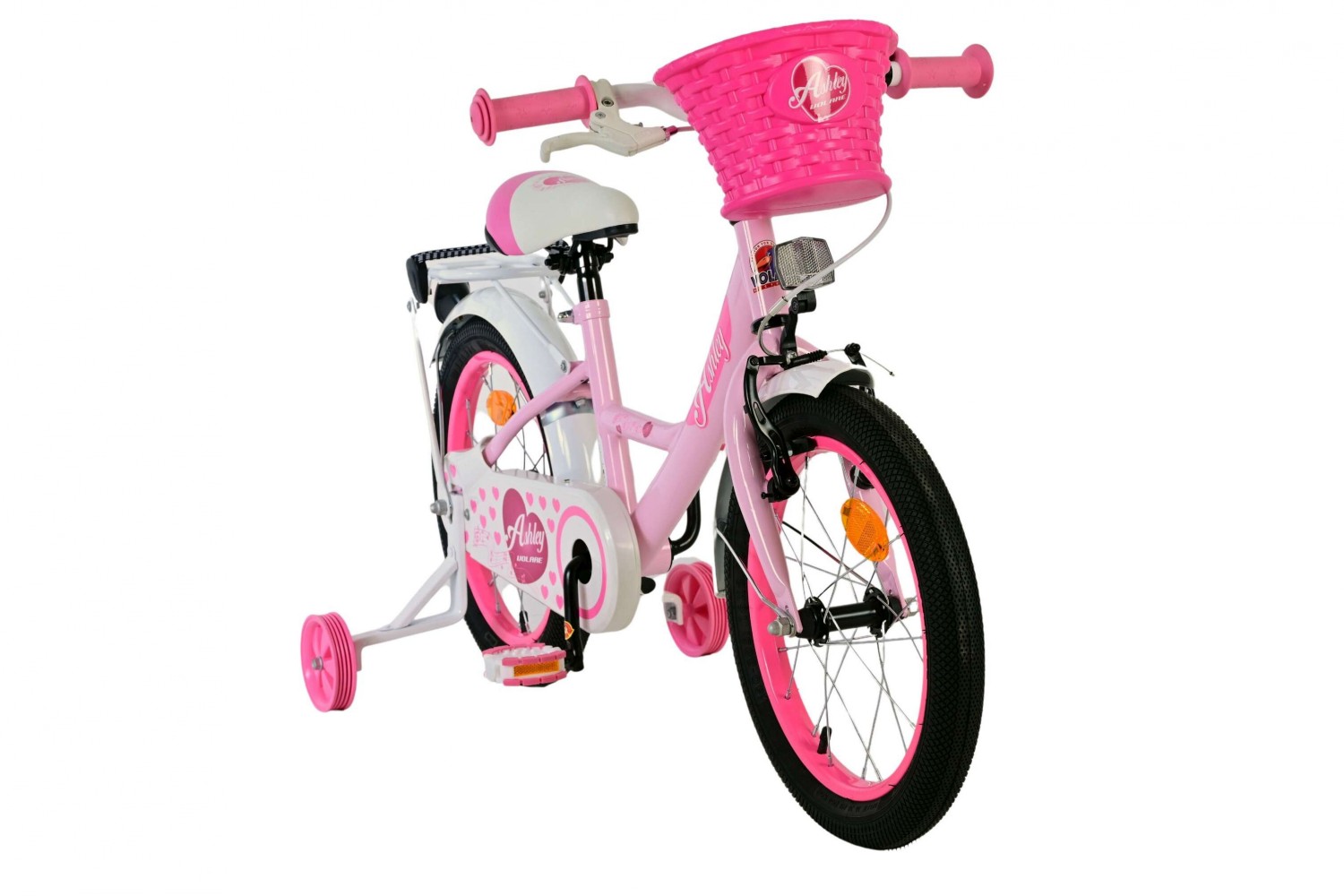 Volare Ashley Kinderfiets 16 inch Meisjes Roze