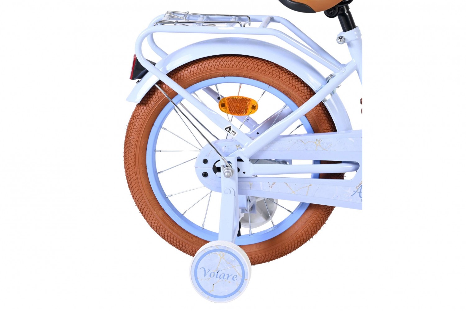 Volare Ashley Kinderfiets Meisjes 16 inch Pastel Blauw