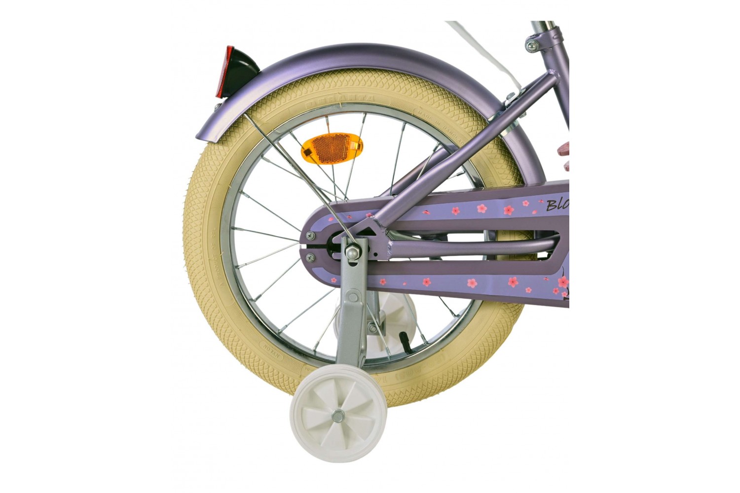 Volare Blossom Kinderfiets Meisjes 16 Inch Paars