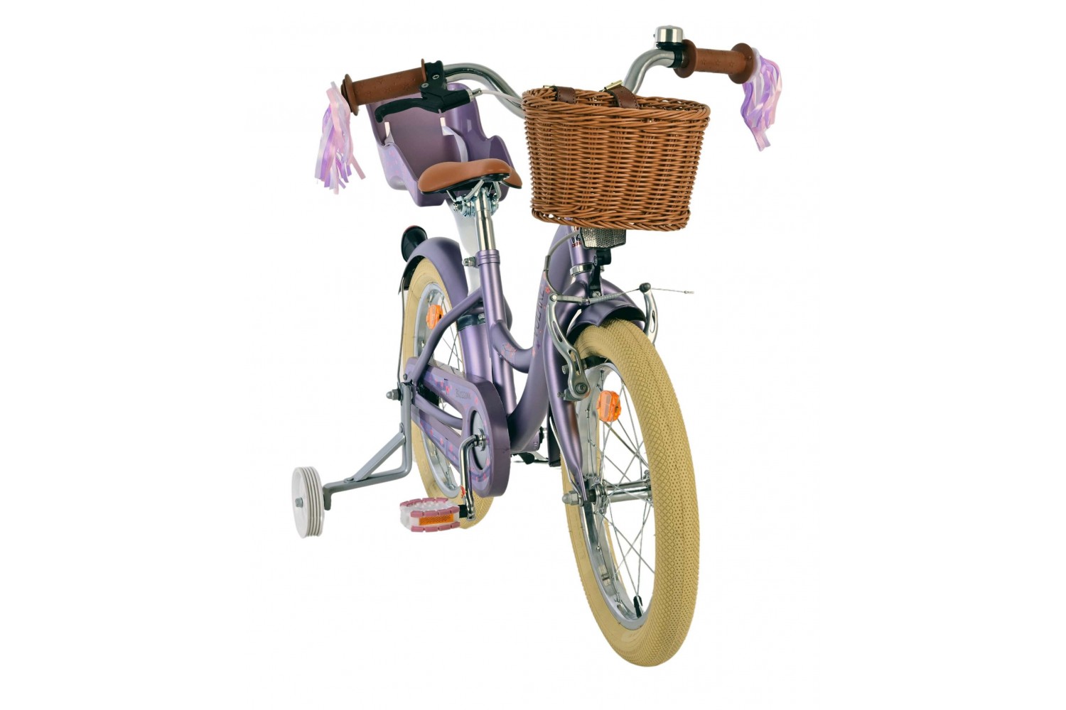 Volare Blossom Kinderfiets Meisjes 16 Inch Paars