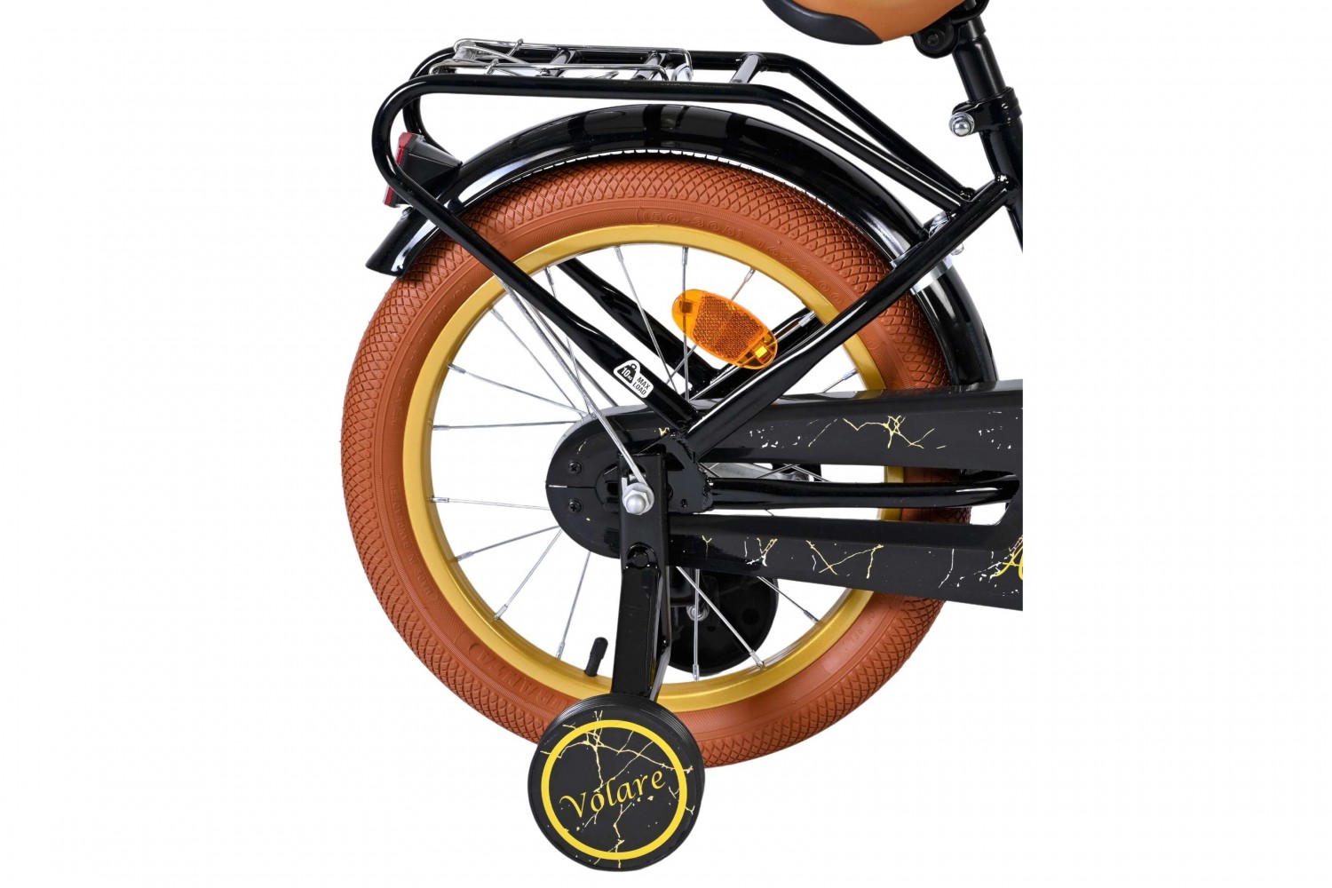 Volare Ashley Kinderfiets Meisjes 16 inch Zwart