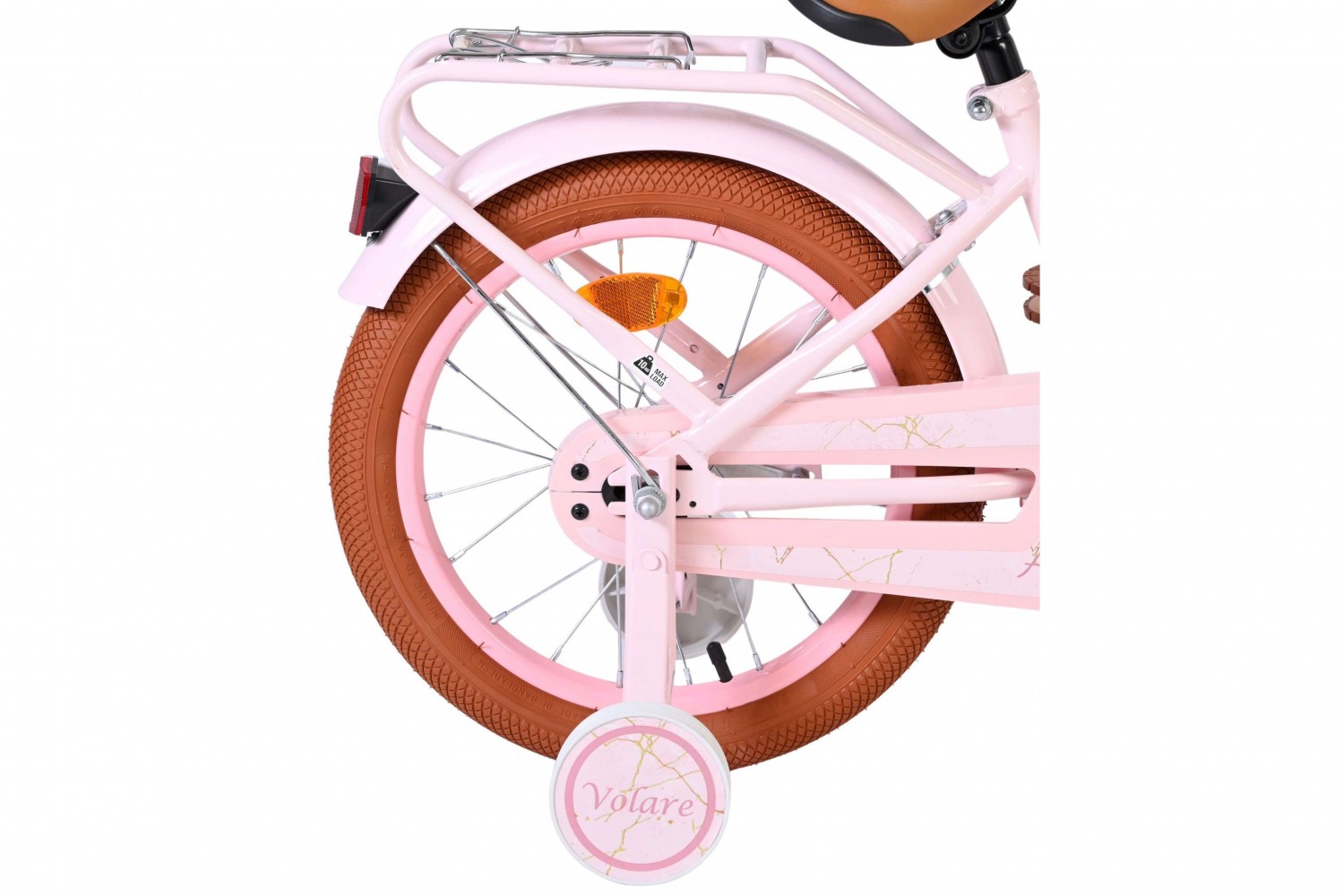 Volare Ashley Kinderfiets Meisjes 16 inch Roze