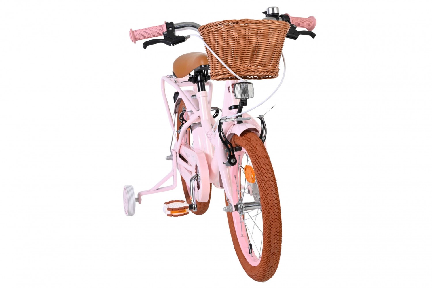 Volare Ashley Kinderfiets Meisjes 16 inch Roze | 2 Handremmen (Geen terugtraprem) Volare Ashley Kinderfiets Meisjes 16 inch Roze | 2 Handremmen (Geen terugtraprem)