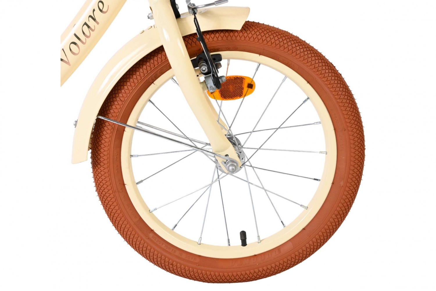 Volare Ashley Kinderfiets Meisjes 16 inch Creme