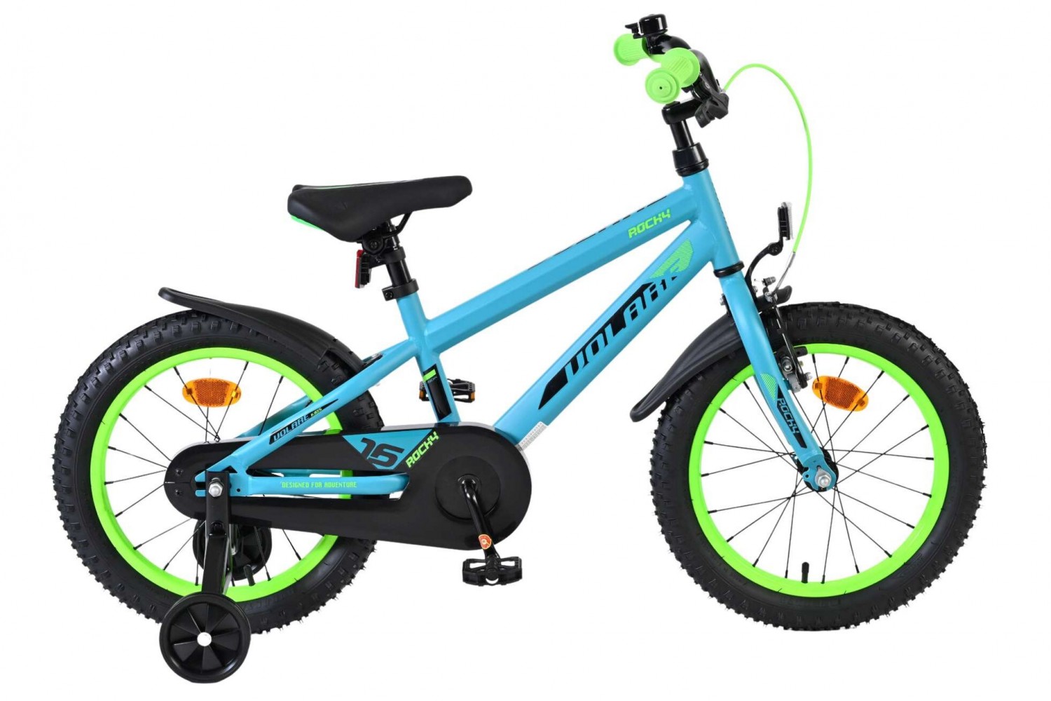Volare Rocky Kinderfiets 16 inch Jongens Groen