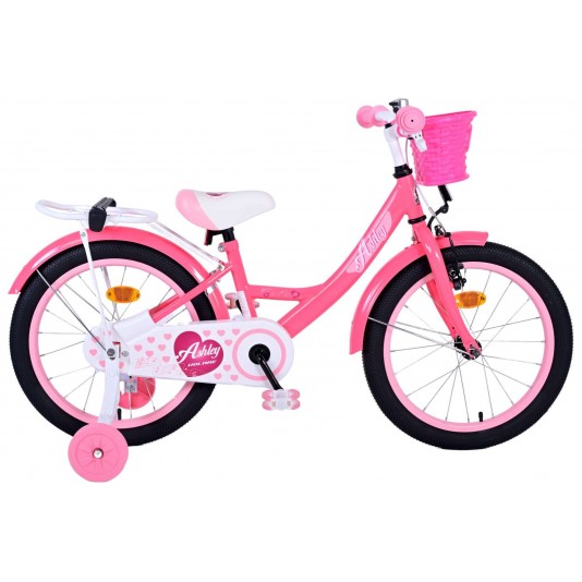 Volare Ashley Kinderfiets 18 inch Meisjes Roze Rood