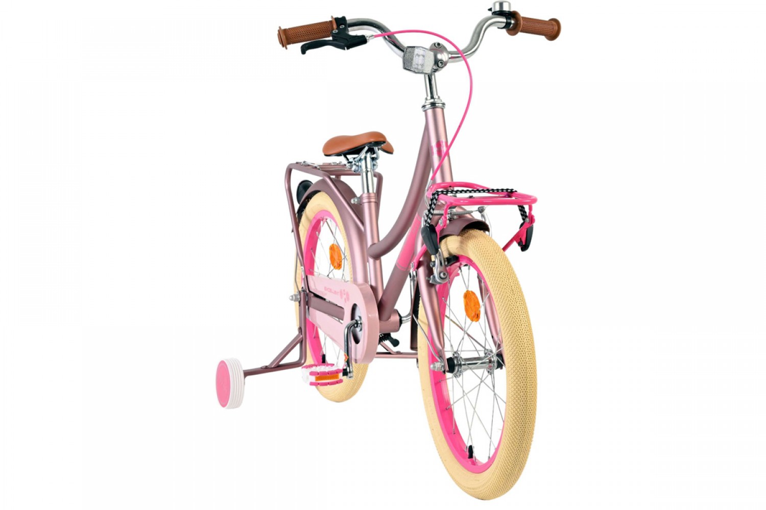 Volare Excellent Kinderfiets Meisjes 18 inch Mat Roze