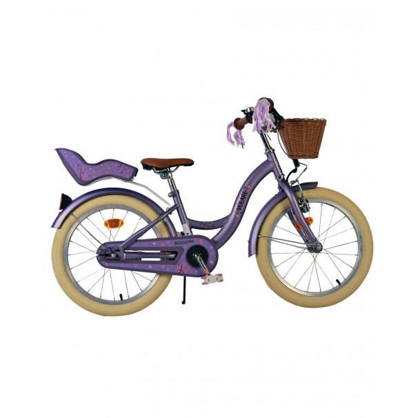 Volare Blossom Kinderfiets Meisjes 18 inch Paars Volare Blossom Kinderfiets Meisjes 18 inch Paars