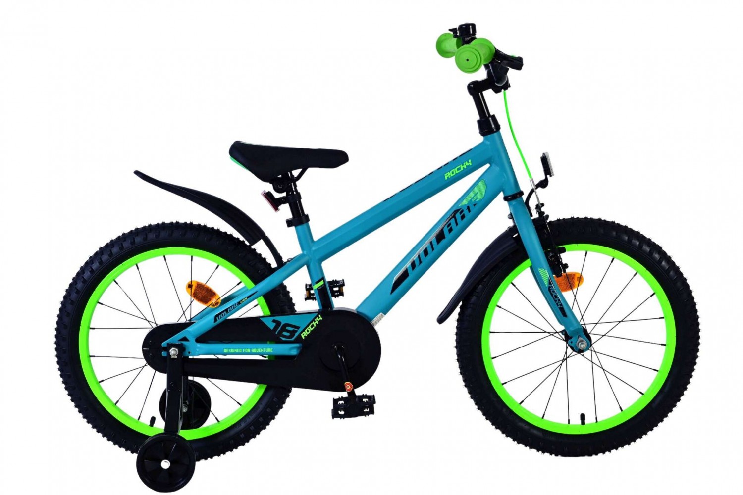 Volare Rocky Kinderfiets 18 inch Jongens Groen