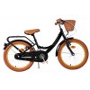Volare Ashley Kinderfiets Meisjes 18 inch Zwart | 2 Handremmen (Geen terugtraprem)