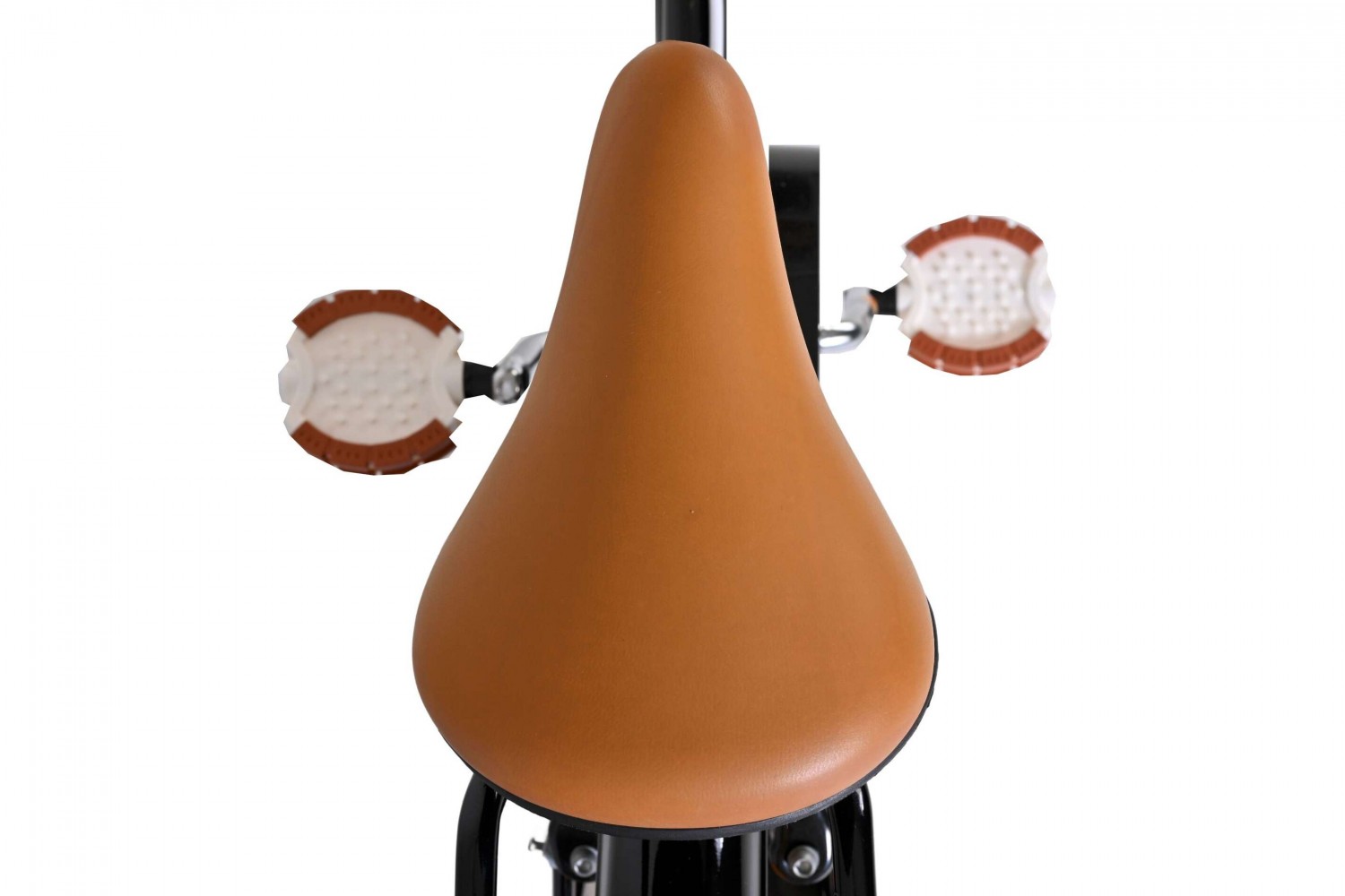 Volare Ashley Kinderfiets Meisjes 18 inch Zwart | 2 Handremmen (Geen terugtraprem)