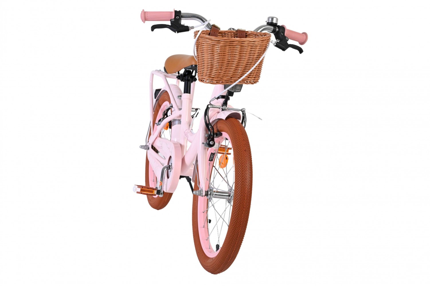 Volare Ashley Kinderfiets Meisjes 18 inch Roze | 2 Handremmen (Geen terugtraprem) Volare Ashley Kinderfiets Meisjes 18 inch Roze | 2 Handremmen (Geen terugtraprem)