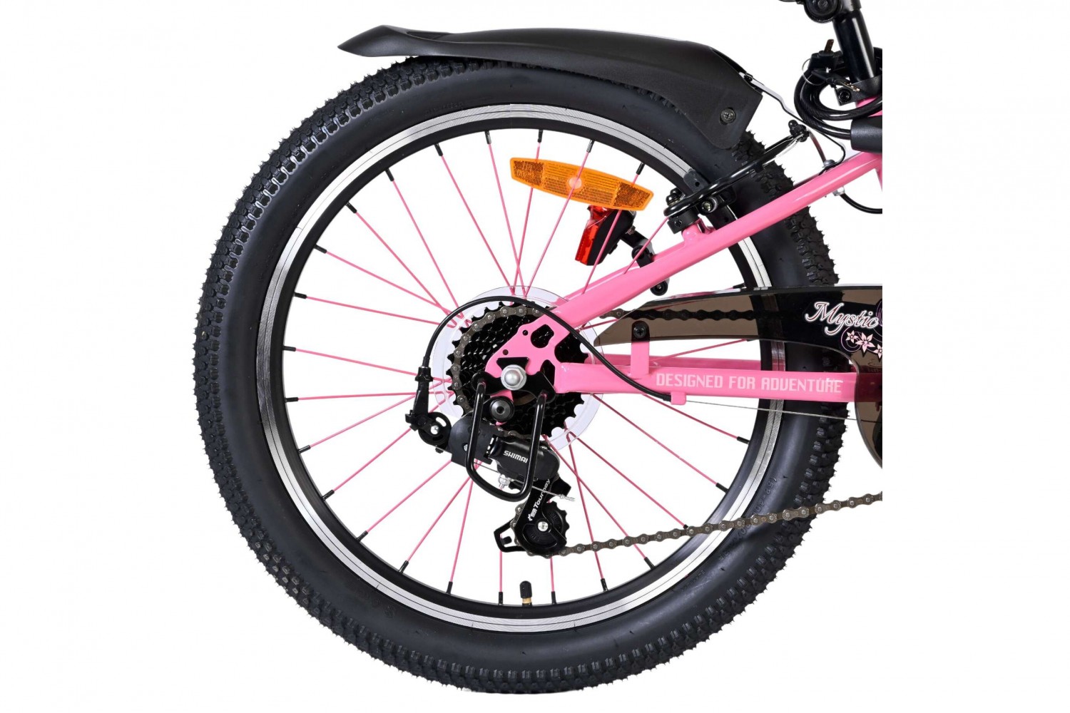 Volare Mystic Kinderfiets 20 inch Roze | 7 versnellingen Volare Mystic Kinderfiets 20 inch Roze | 7 versnellingen