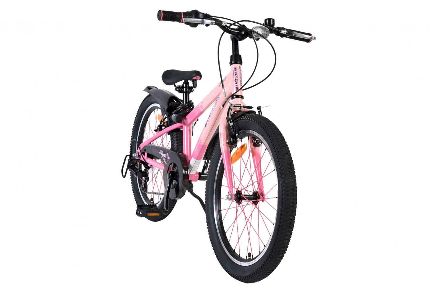 Volare Mystic Kinderfiets 20 inch Roze | 7 versnellingen Volare Mystic Kinderfiets 20 inch Roze | 7 versnellingen