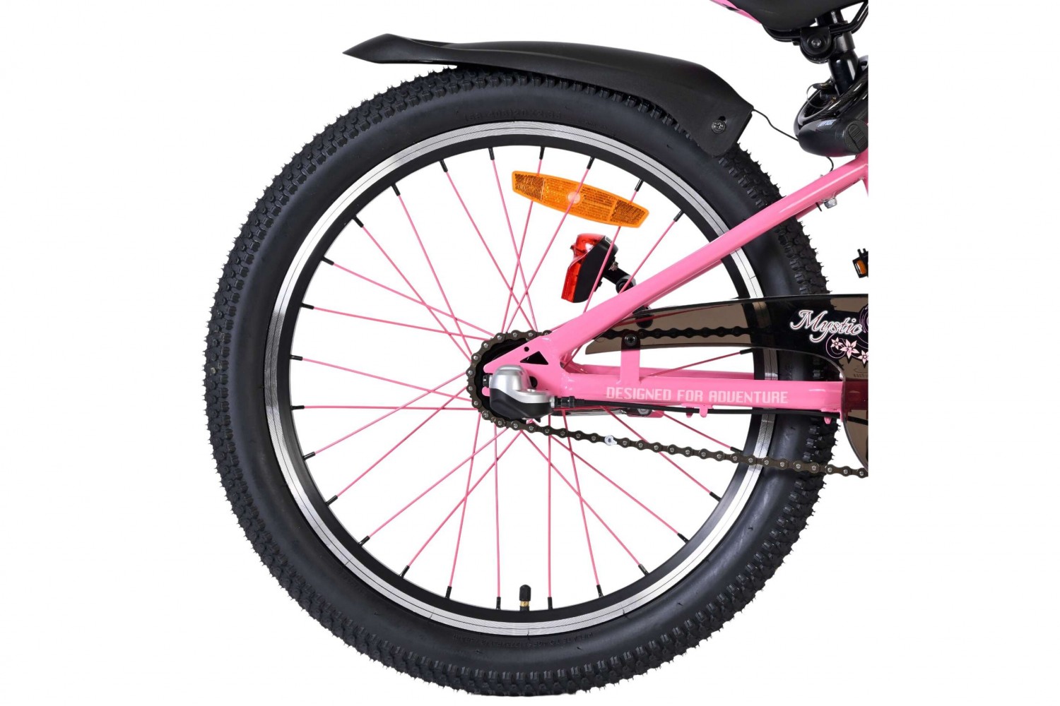 Volare Mystic Kinderfiets 20 inch Roze | 3 versnellingen