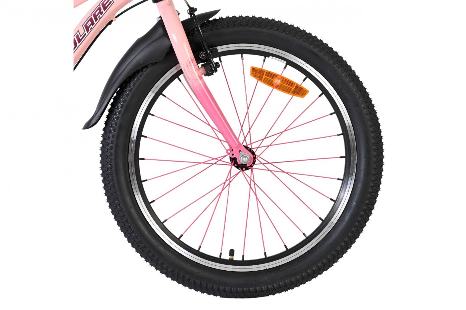 Volare Mystic Kinderfiets 20 inch Roze | 3 versnellingen