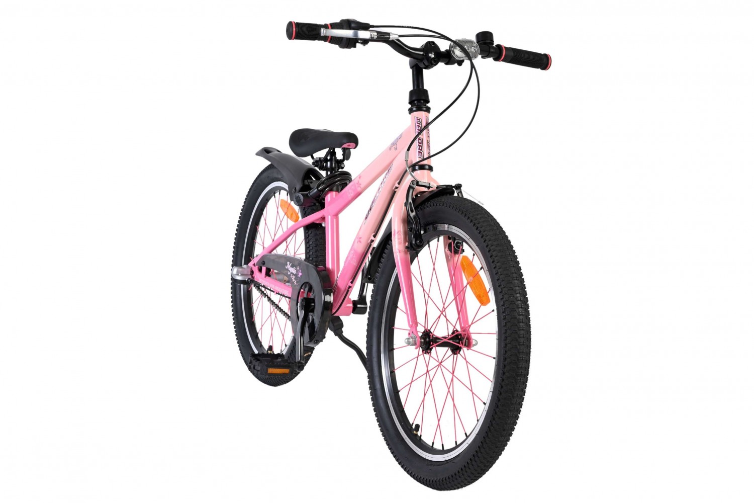 Volare Mystic Kinderfiets 20 inch Roze | 3 versnellingen