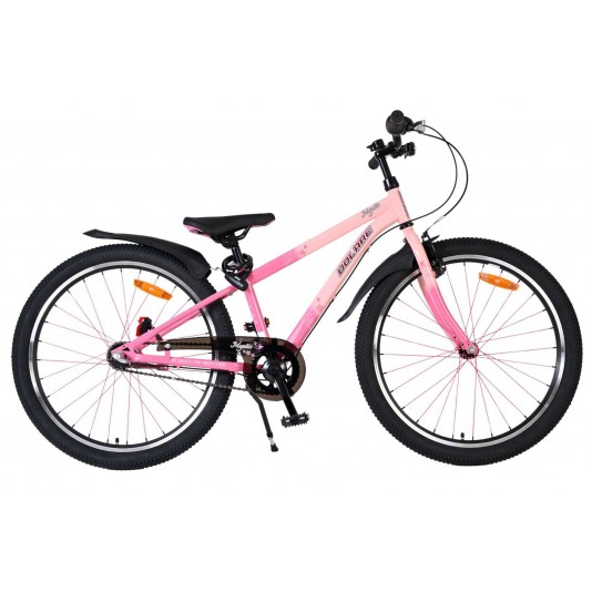 Volare Mystic Kinderfiets 24 inch Roze | 3 versnellingen