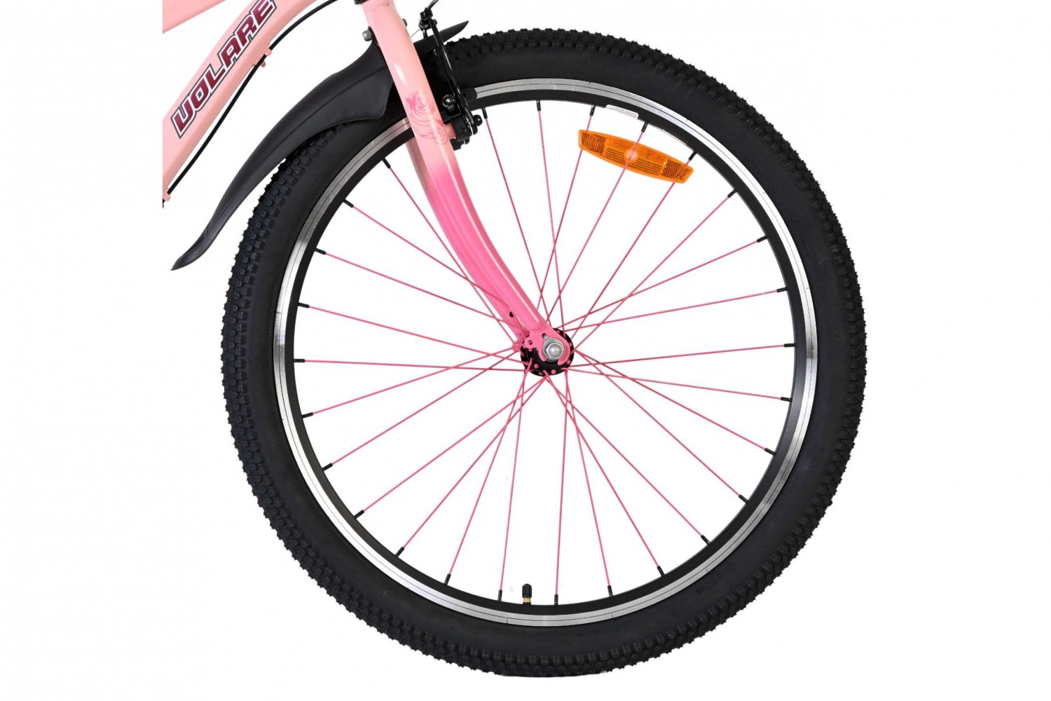 Volare Mystic Kinderfiets 24 inch Roze | 3 versnellingen