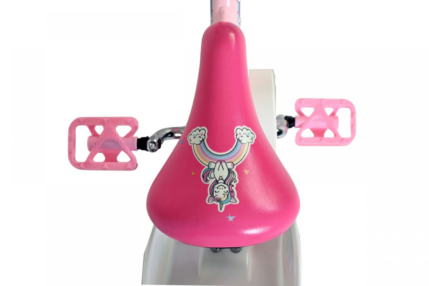 Volare Unicorn Kinderfiets Meisjes 12 inch Roze