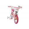 Volare Unicorn Kinderfiets Meisjes 12 inch Roze | Twee Handremmen