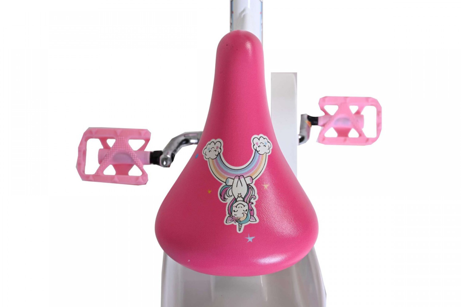 Volare Unicorn Kinderfiets Meisjes 12 inch Wit