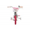 Volare Unicorn Kinderfiets Meisjes 12 inch Wit | Twee Handremmen